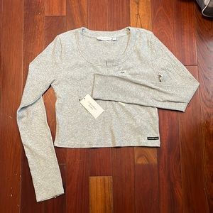 Calvin Klein Jeans Waffle Knit Crop